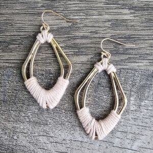 Bohemian Geometric Wrap Dangle Earrings